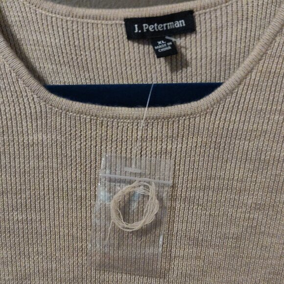 J. Peterman The Million Mile Merino Wool Sweater Midi Dress NWOT SIZE XL - Picture 2 of 8